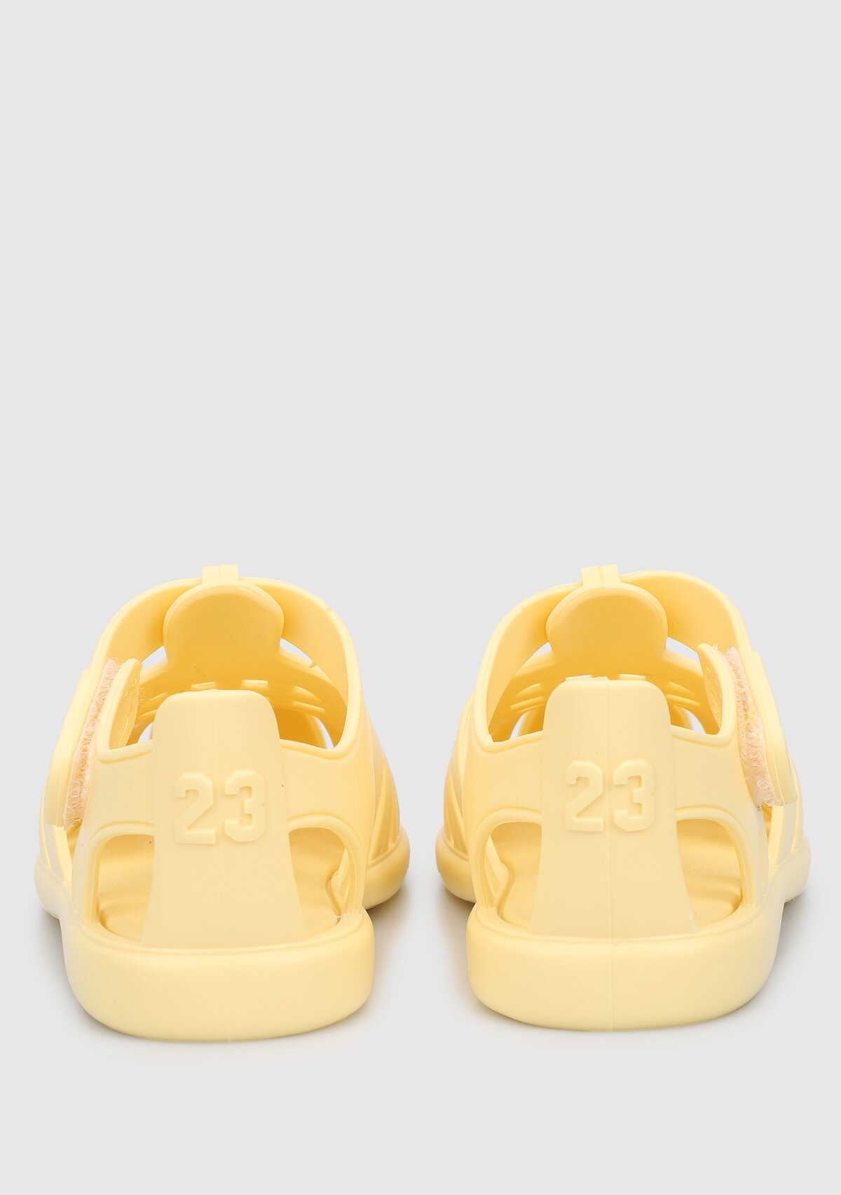 Sarı  Düz Sandalet