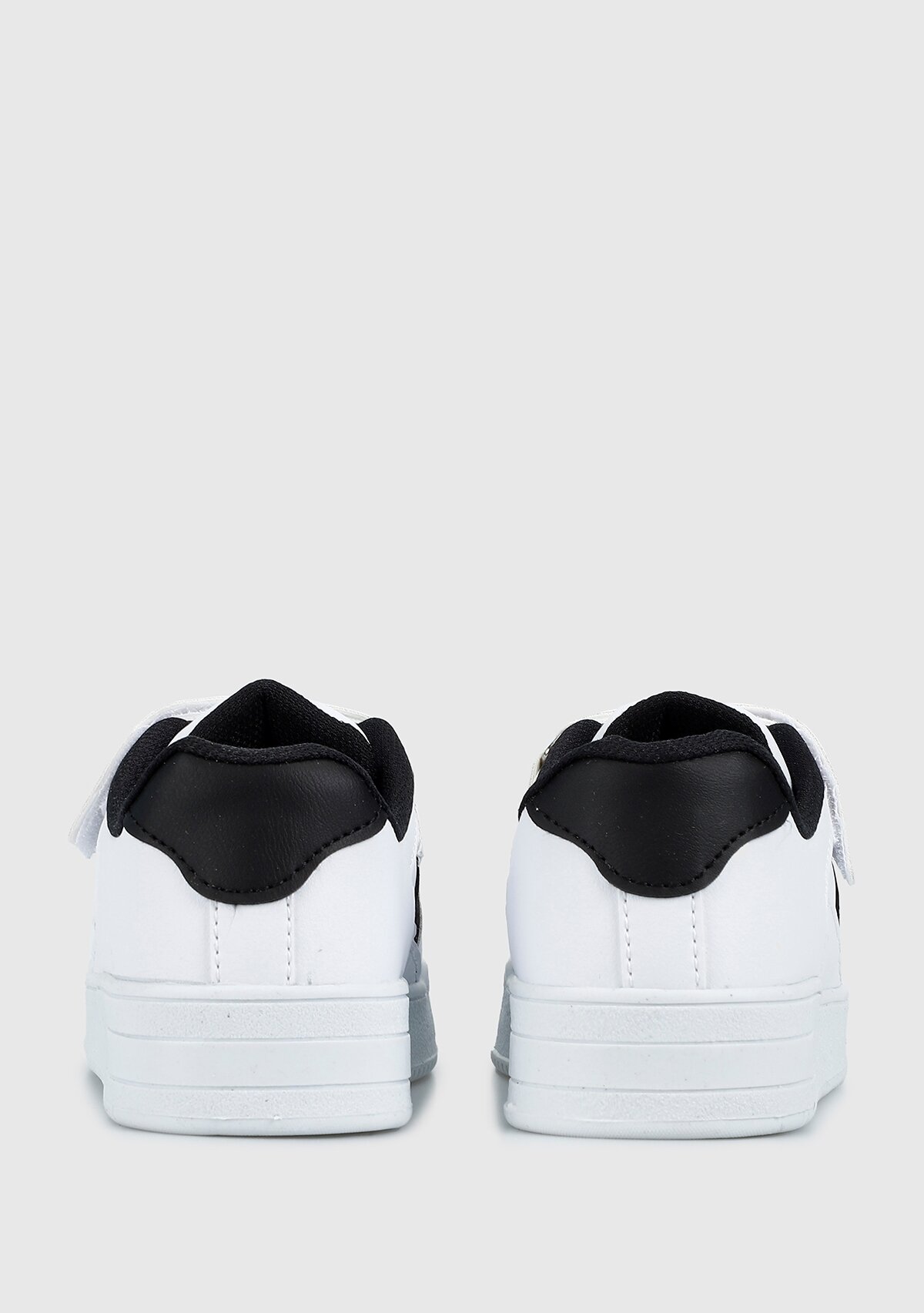Beyaz/Siyah Erkek Çocuk Sneaker