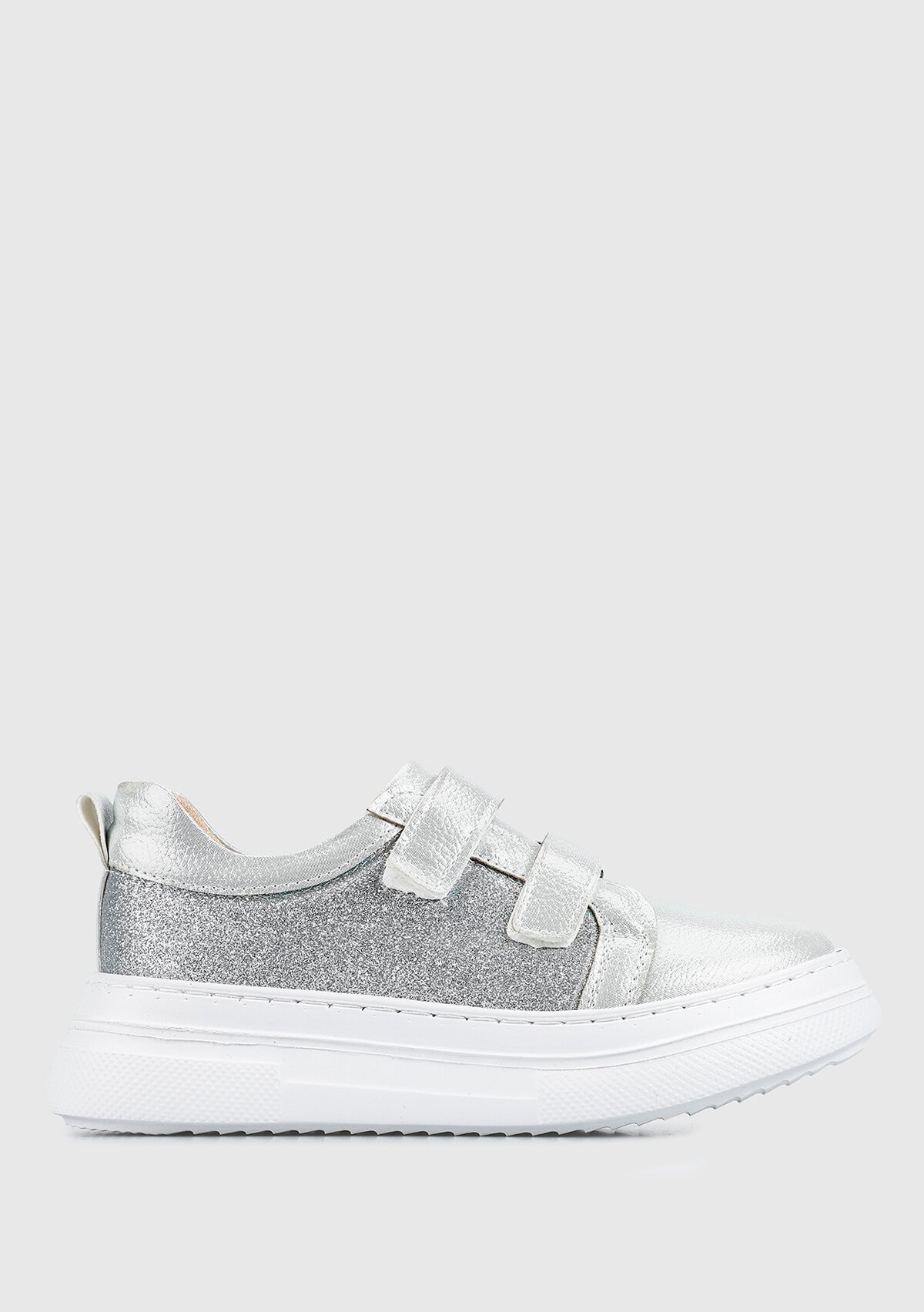 Gümüş Kız Çocuk Sneaker