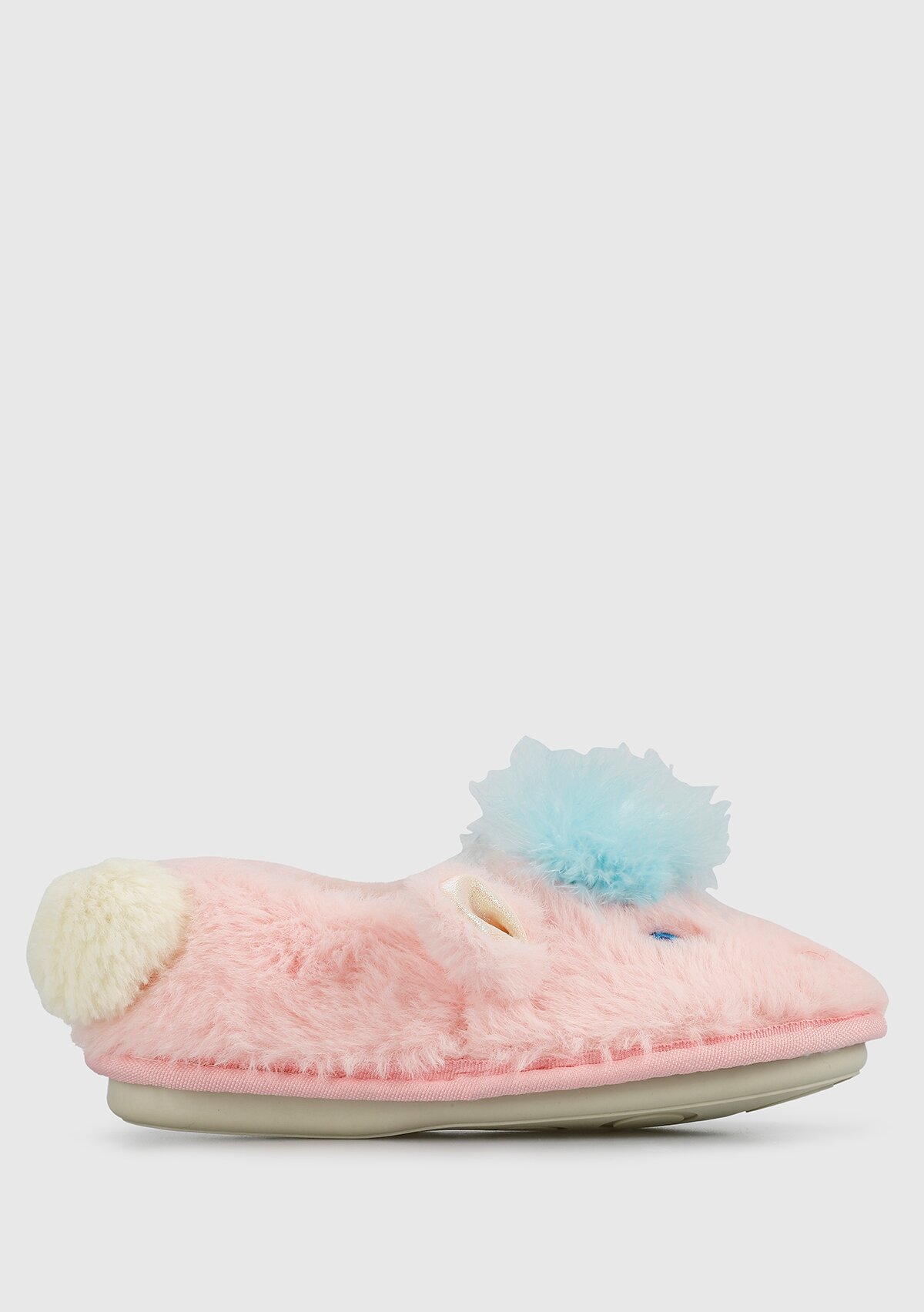 Twigy Pembe Kız Çocuk Ev Terliği