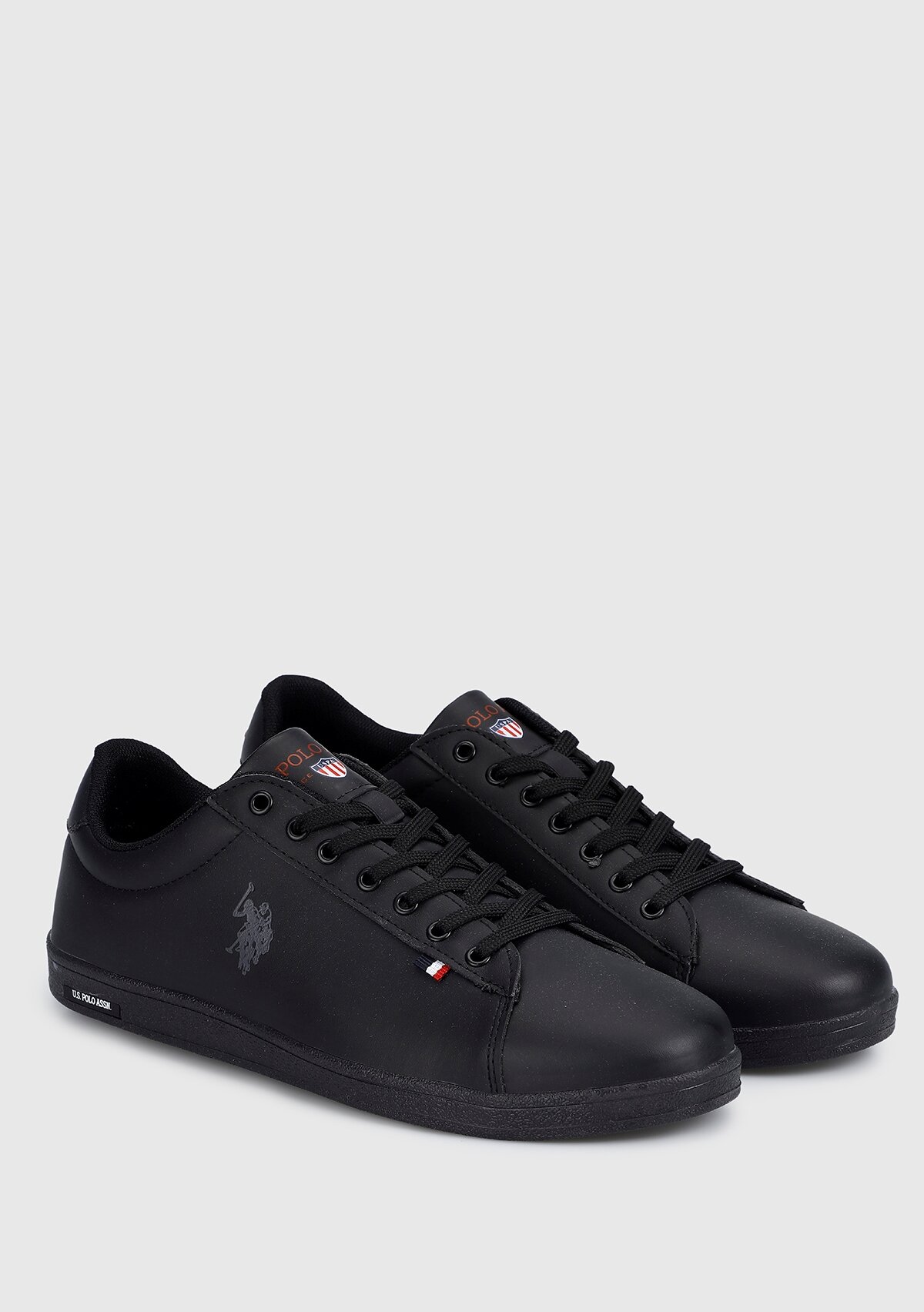 U.S. Polo Assn. Franco Siyah Erkek Sneaker