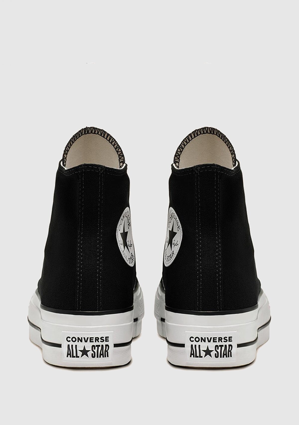 Converse Chuck Taylor All Star Platform Canvas Siyah Kadın Sneaker 560845C 