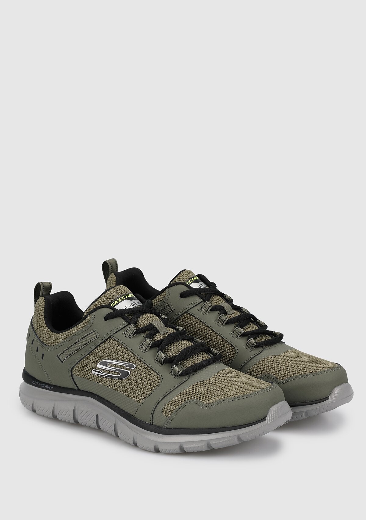 Skechers Track Olive Erkek Sneaker 232001TKOLBK