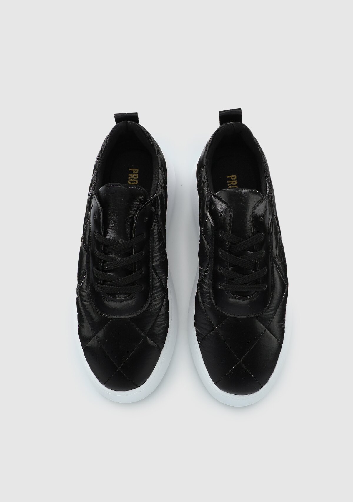 Provoq Siyah Kadın Sneaker