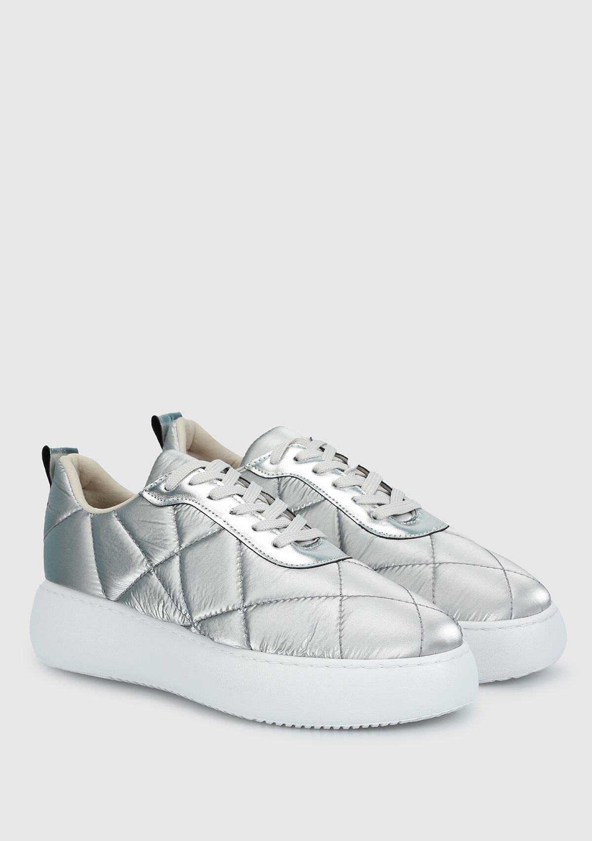 Provoq Gümüş Kadın Sneaker