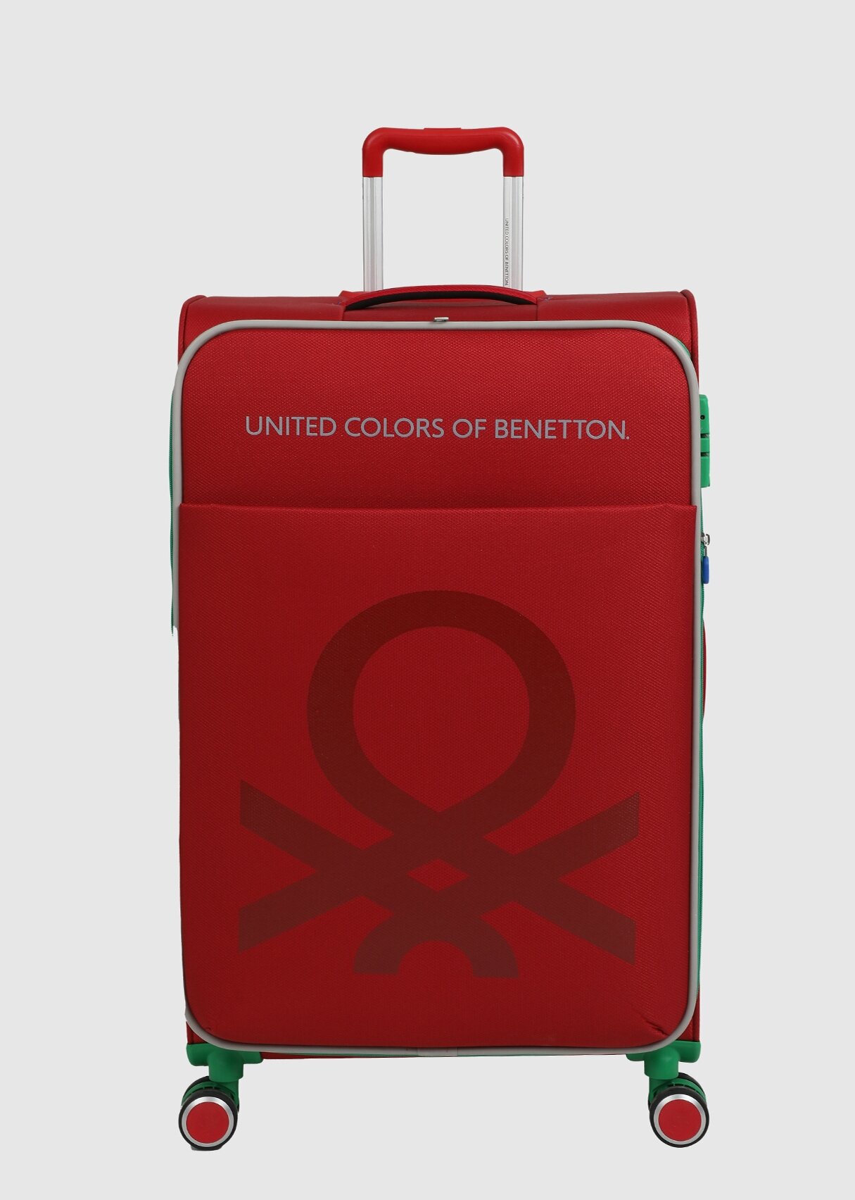 Benetton Kırmızı  Kumaş Valiz
