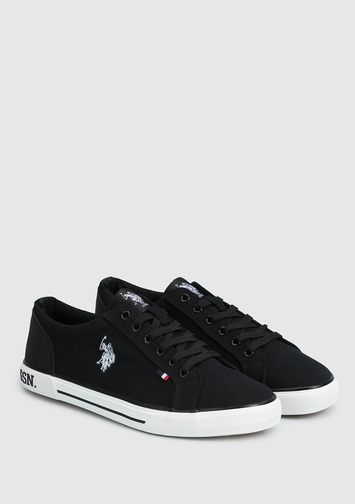 U.S. Polo Assn. Teo Tex Siyah Erkek Sneaker