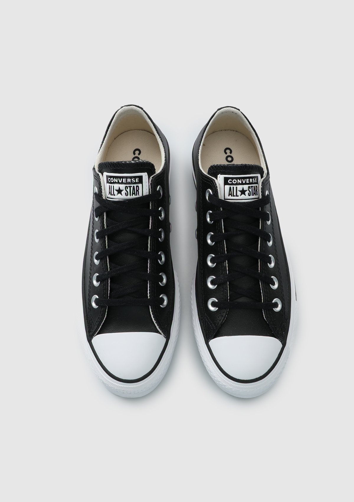 Converse Chuck Taylor All Star Leather Platform Siyah Kadın Sneaker 561681C