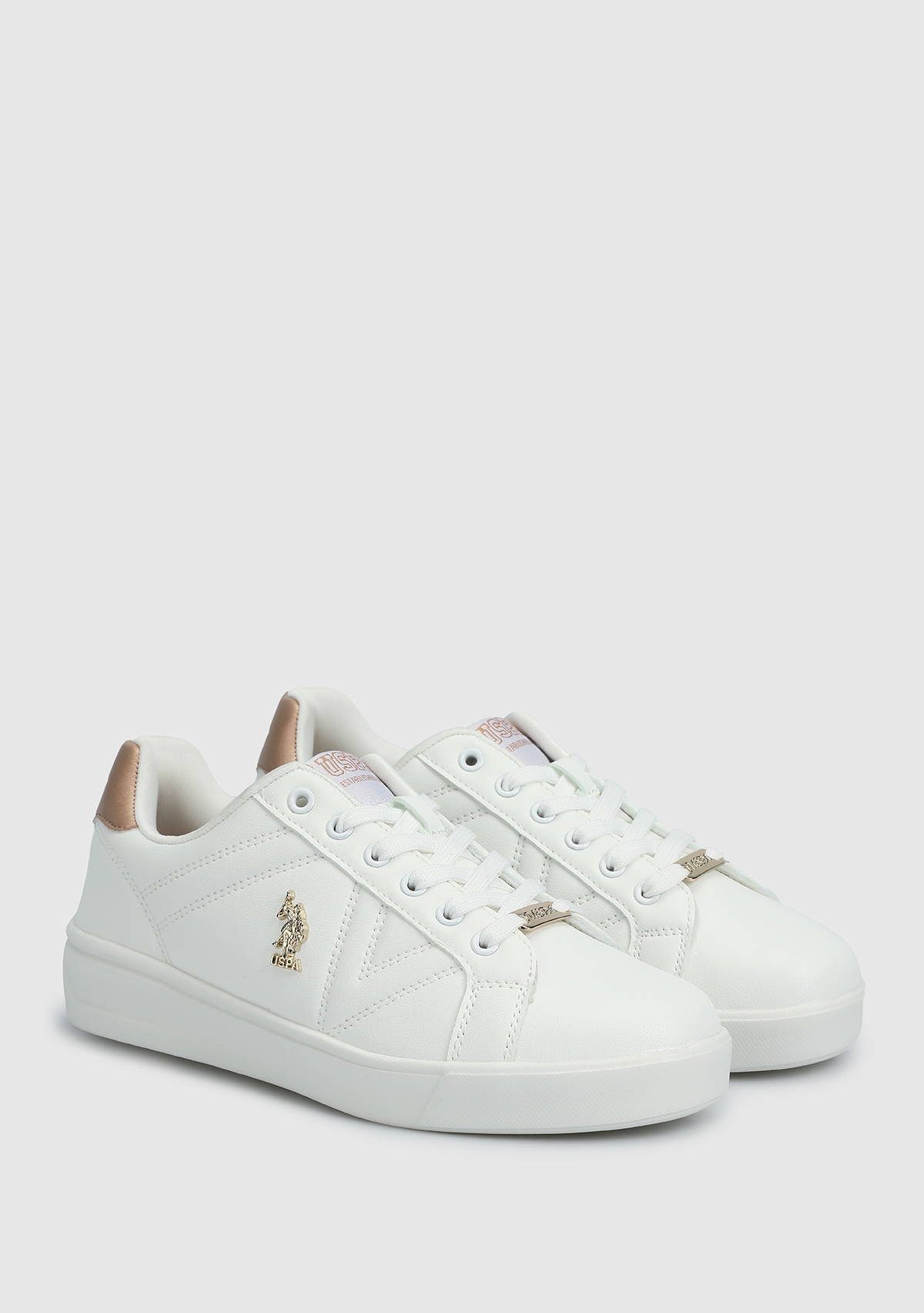 U.S. Polo Assn. Exxy Beyaz Kadın Sneaker