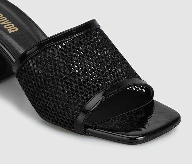 Siyah Kadın Terlik - Görsel 6