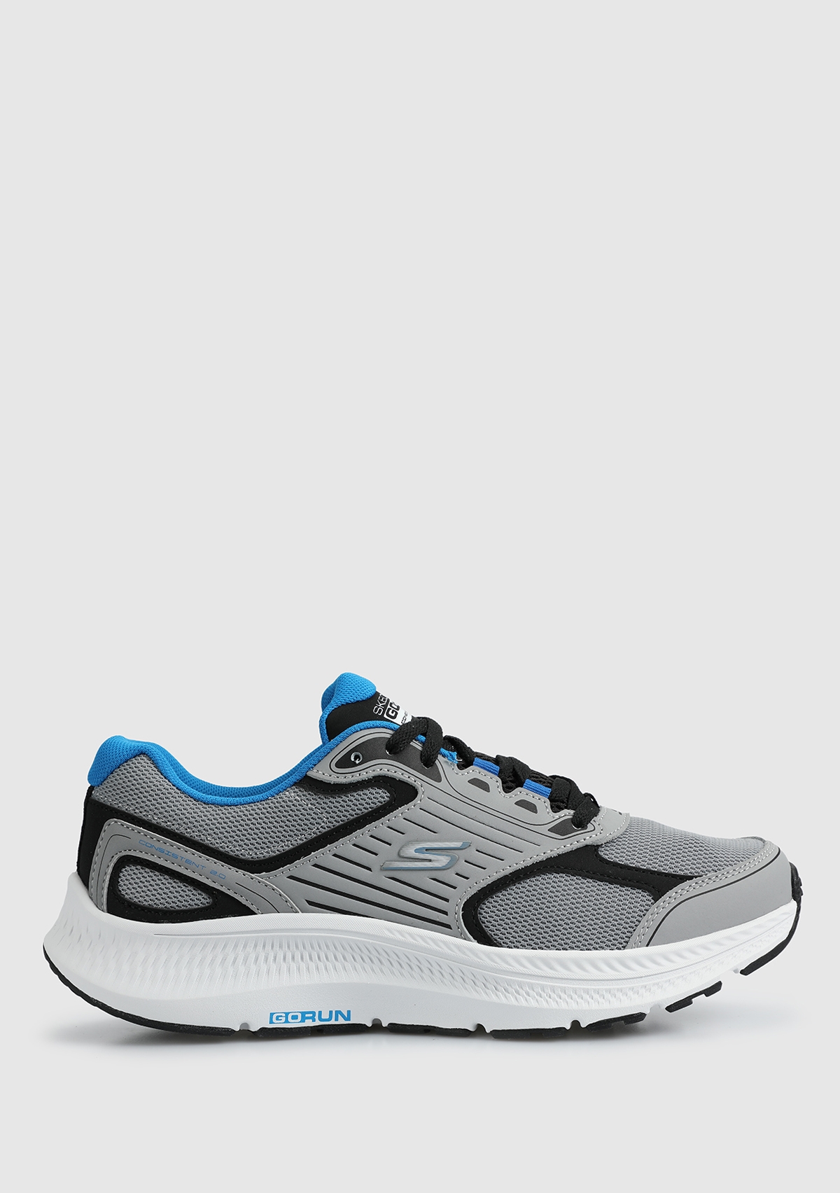 Skechers Gri Erkek Koşu Ayakkabısı 220866 Gybk Go Run Consistent 2.0