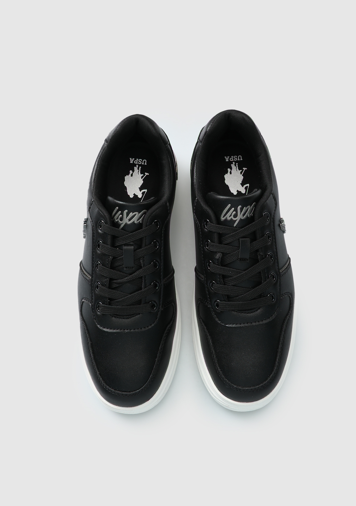 U.S. Polo Assn. Alka Siyah Kadın Sneaker