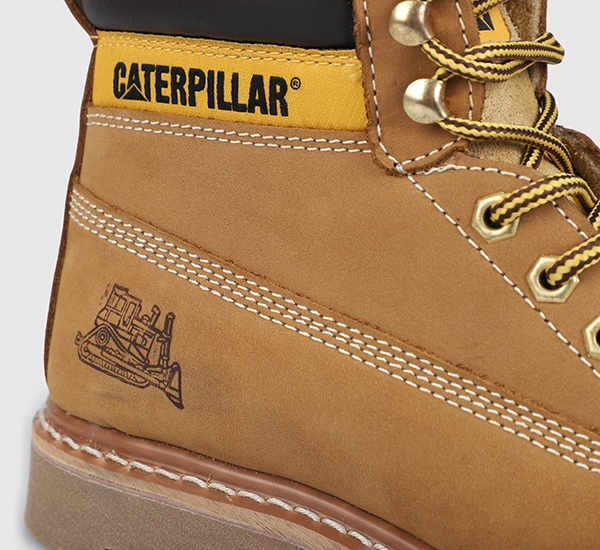 Caterpillar Colorado Honey Sarı Kadın Nubuk Bot 015G100095 