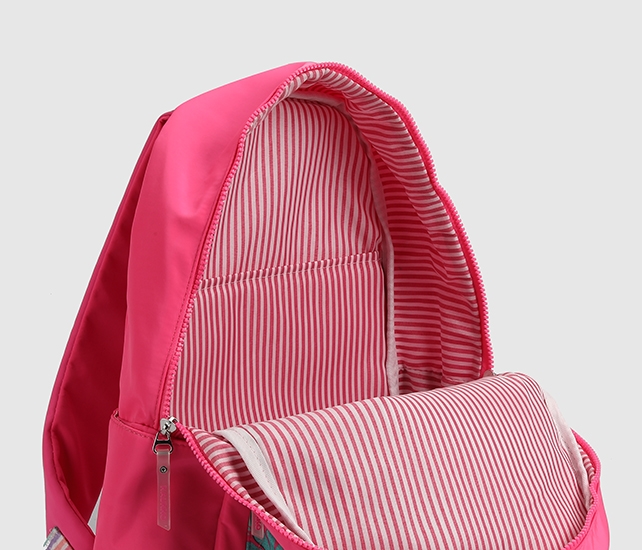 Kaukko Pembe  Kaukko K1762 Double Stripe Pembe Sırt Çantası