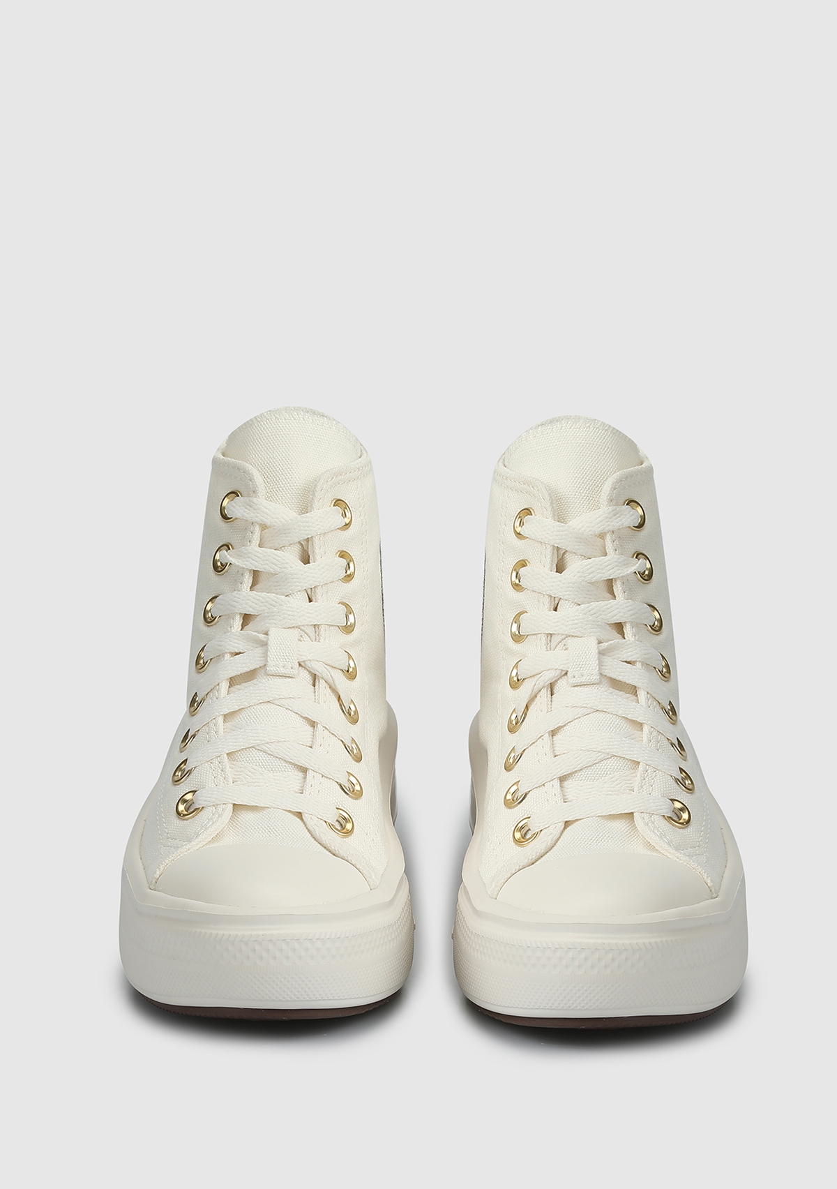 Converse A08384C CTAS MOVE HI EGRET/METALLIC LIGHT GOLD