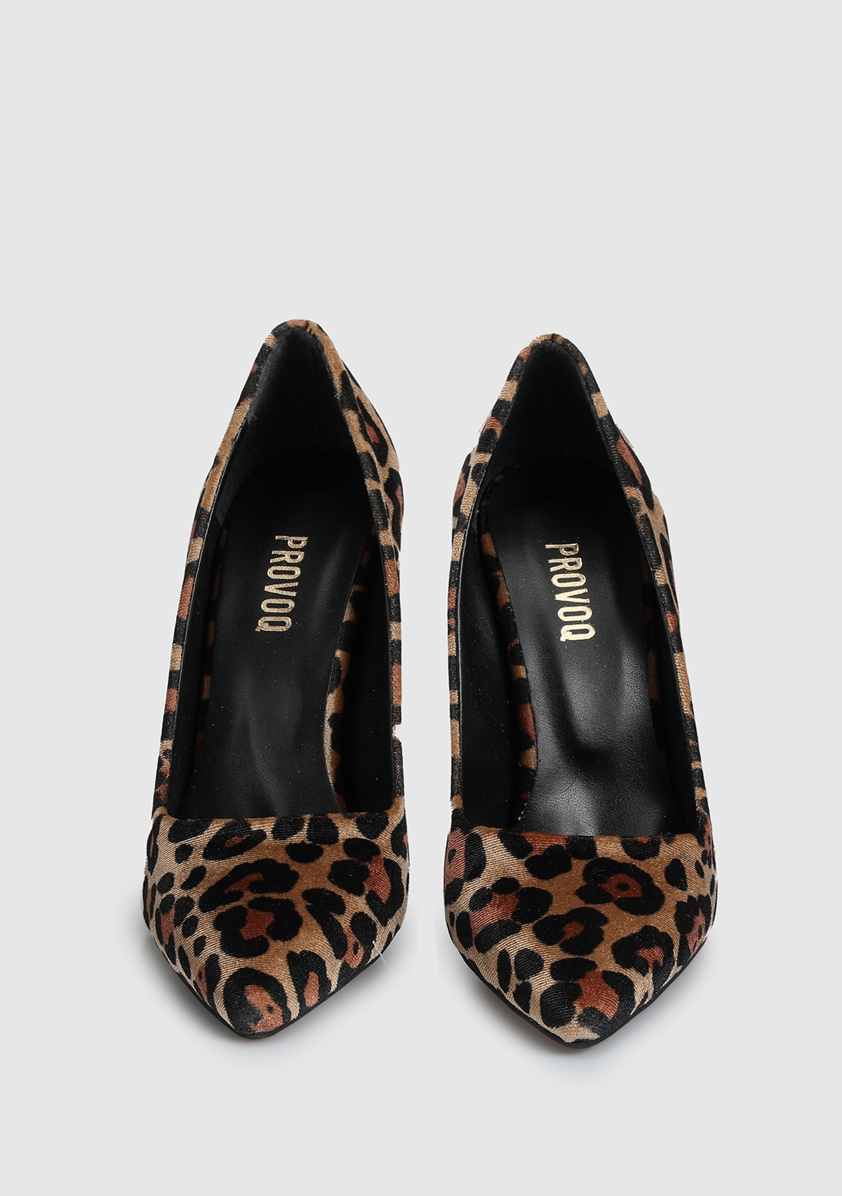 Provoq Leopar Kadın Stiletto