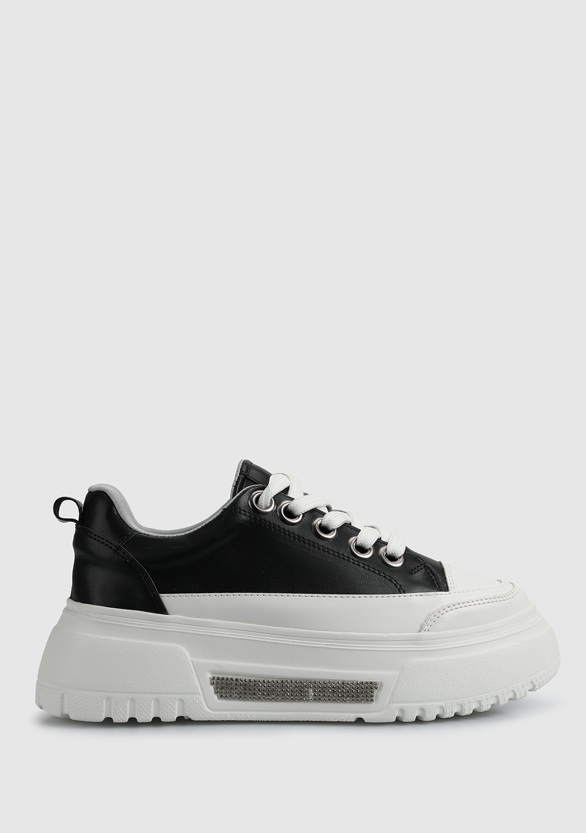 Provoq Siyah Kadın Sneaker