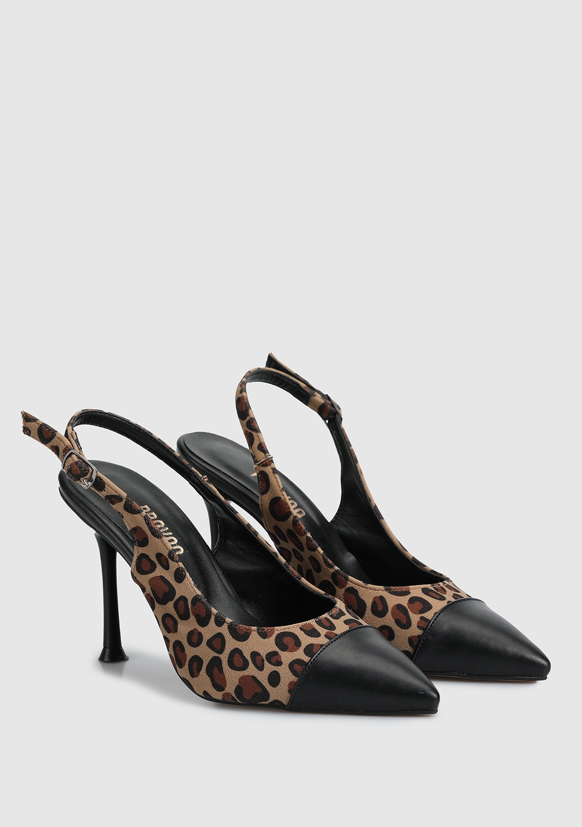 Provoq Leopar Kadın Stiletto