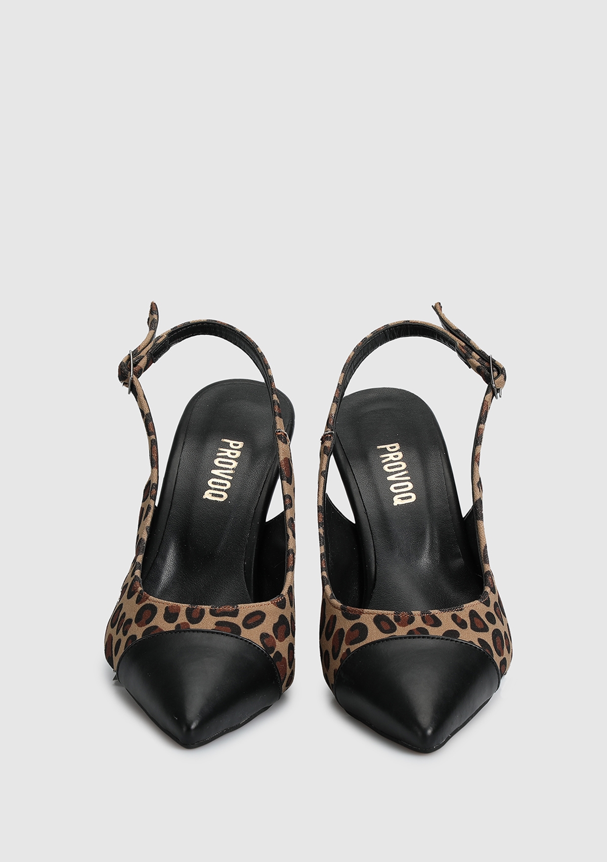 Provoq Leopar Kadın Stiletto