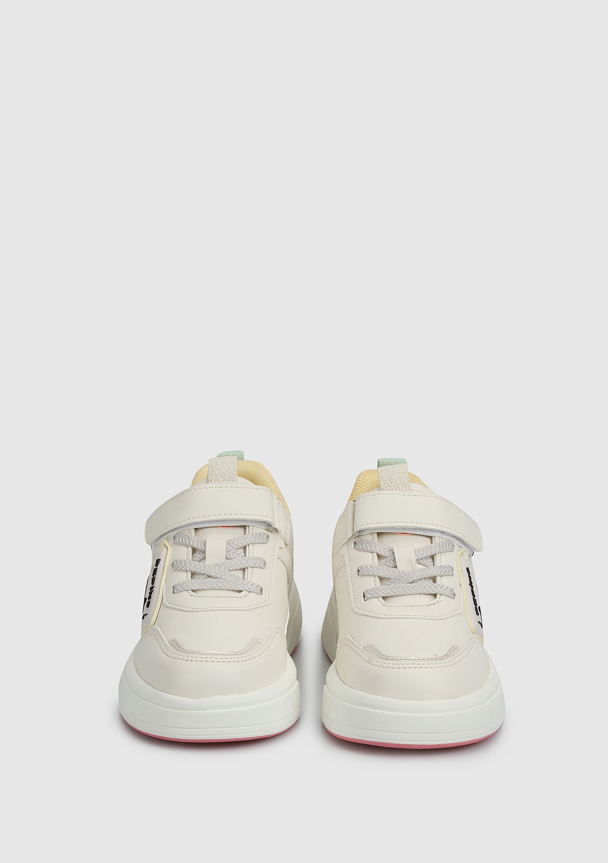  Krem Kız Çocuk Sneaker