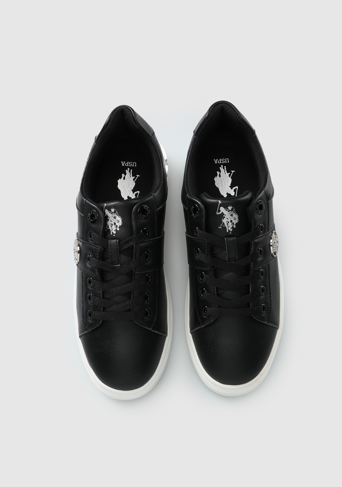 U.S. Polo Assn. Siyah Kadın Sneaker