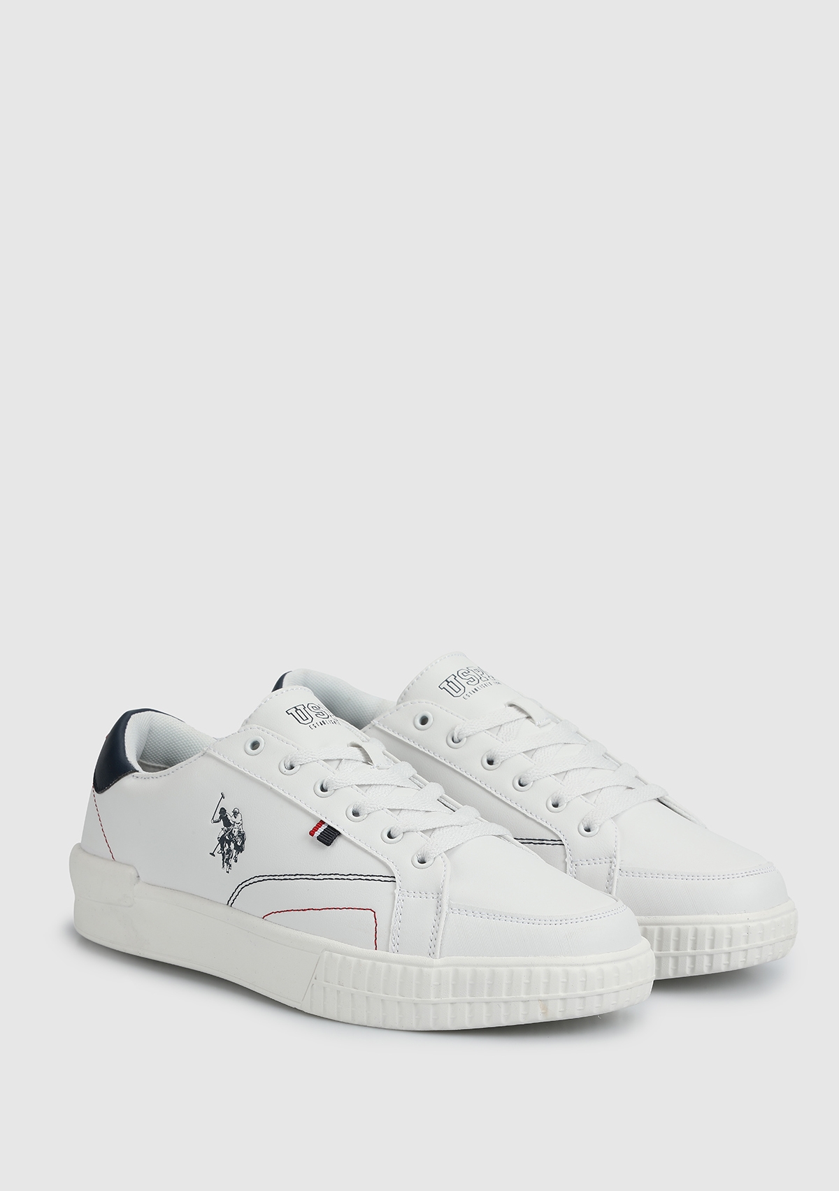 U.S. Polo Assn. Beyaz Erkek Sneaker