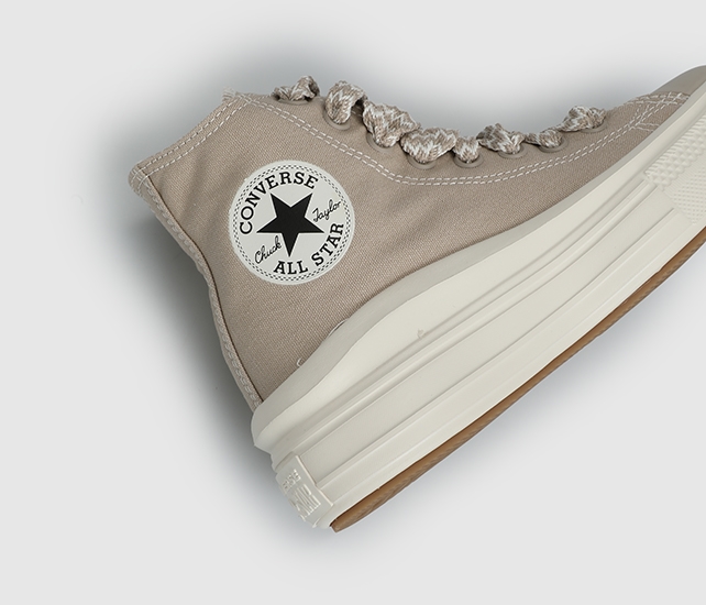 Converse Chuck Taylor All Star Move HI Kahve Kadın Sneaker A08307C