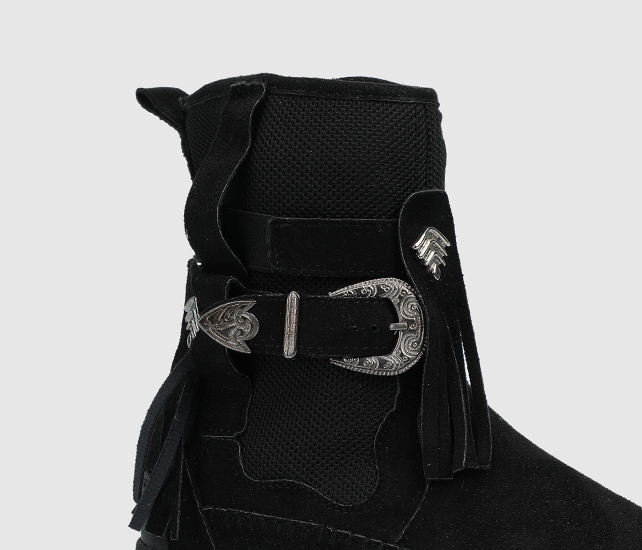 Siyah Kadın Bot - Görsel 6