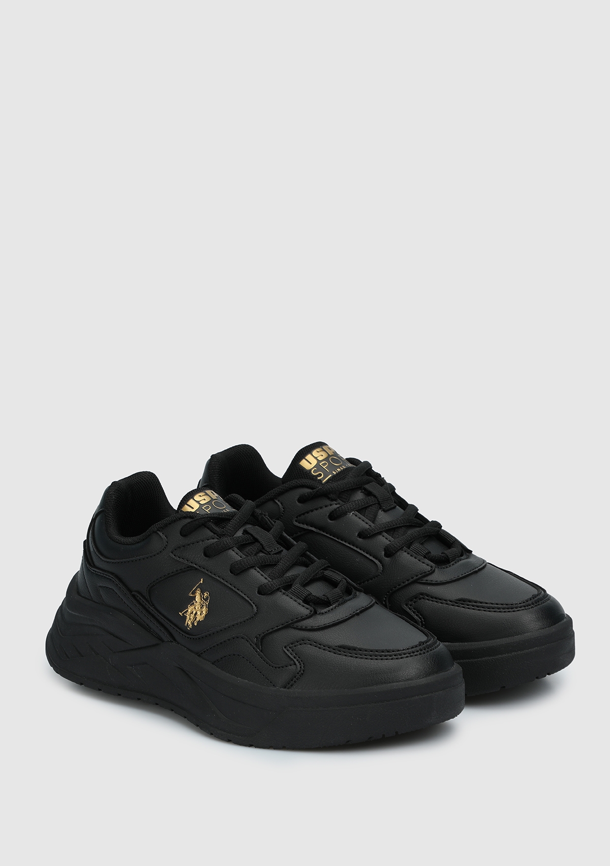 U.S. Polo Assn. Martha Siyah Kadın Sneaker