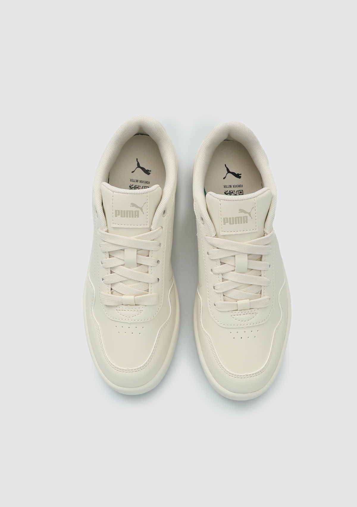 Puma Court Classy Sports Kadın Krem Sneaker