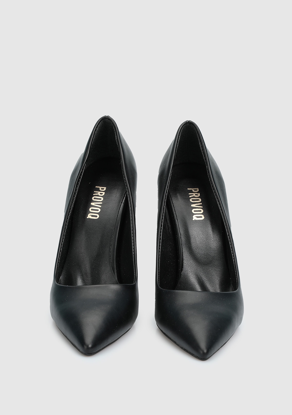 Provoq Siyah Kadın Stiletto