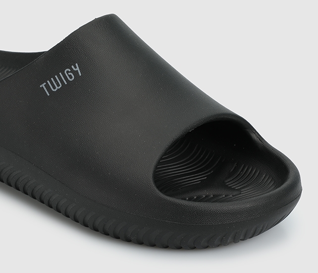 Twigy Siyah Erkek Plaj Terliği