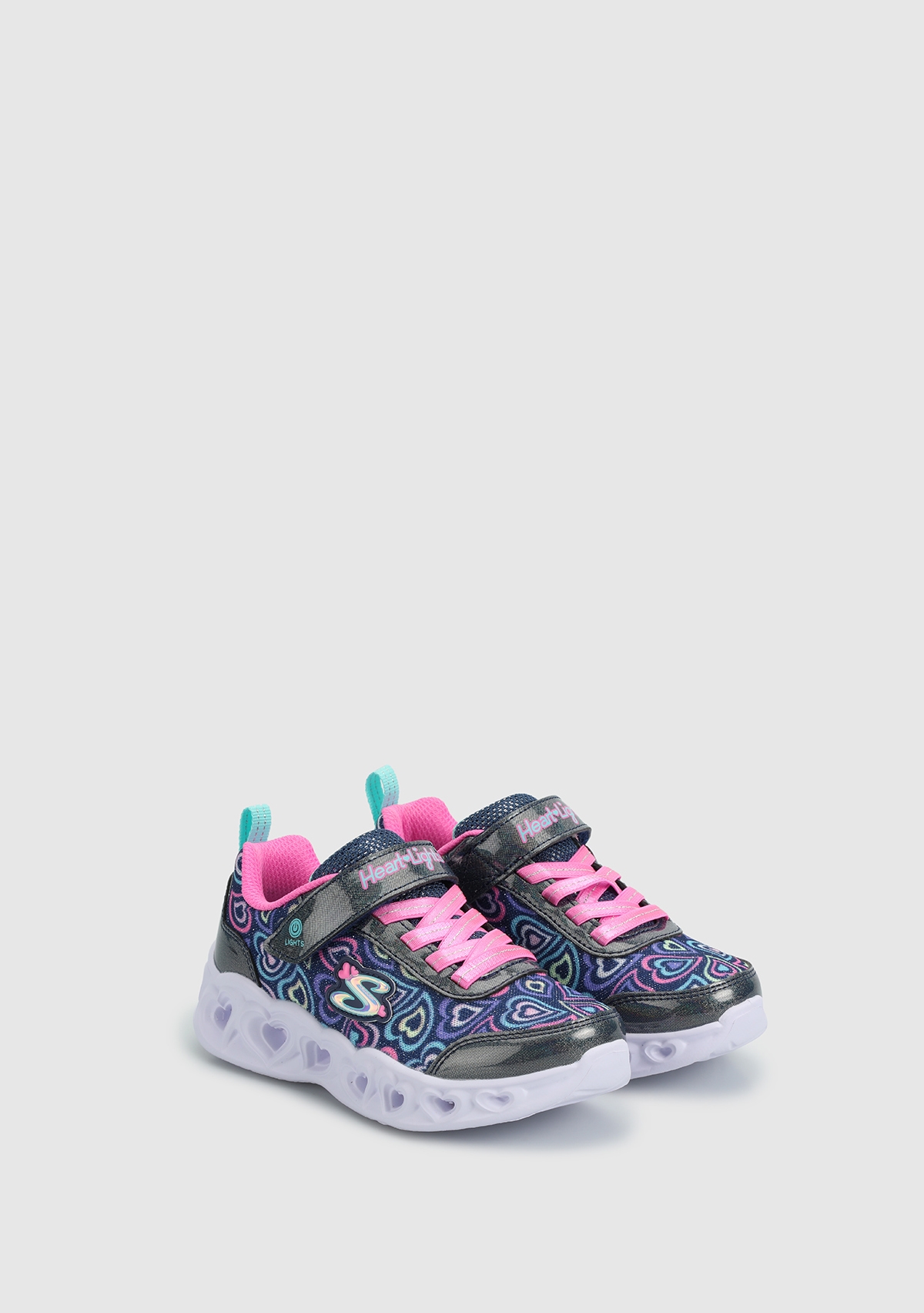 Skechers 303257L NVMT HEART LIGHTS BOOGIE LOVE