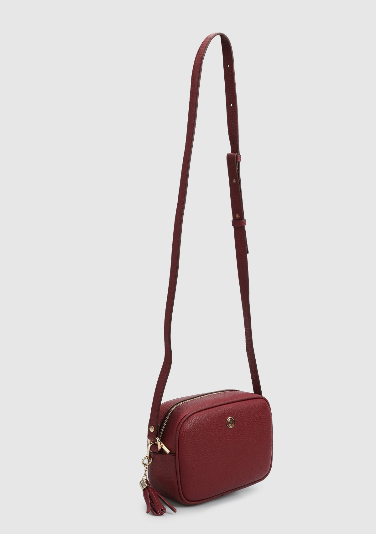 U.S. Polo Assn. Bordo Kadın Çapraz Çanta