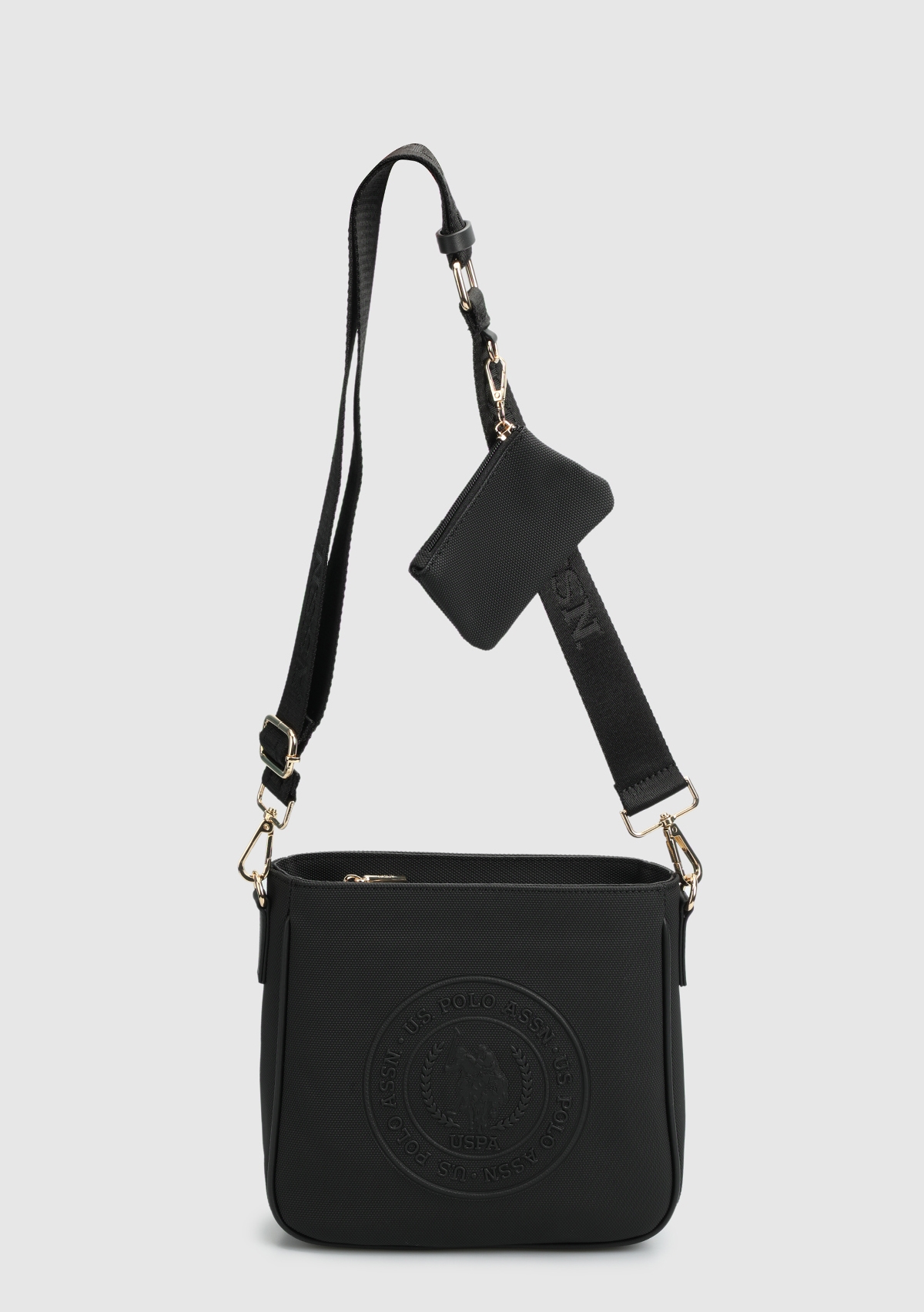 U.S. Polo Assn. Siyah Kadın Çapraz Çanta