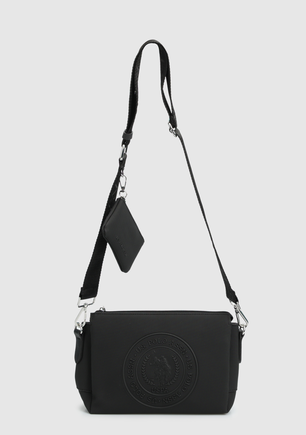 U.S. Polo Assn. Siyah Kadın Çapraz Çanta