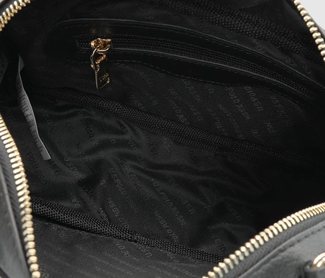U.S. Polo Assn. Siyah Kadın Çapraz Çanta