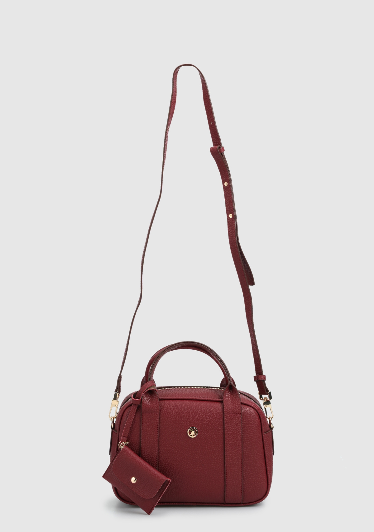 U.S. Polo Assn. Bordo Kadın Çapraz Çanta