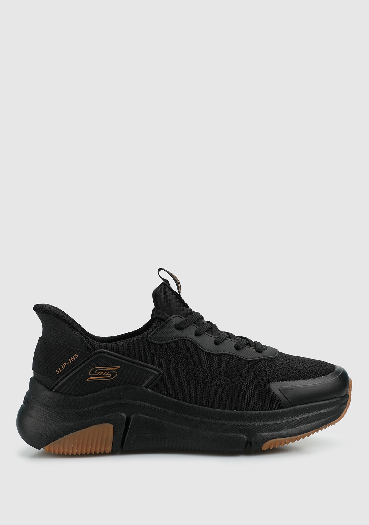 Skechers 118310 BBK BOBS SPARROW FLEX-STEADY EDGE