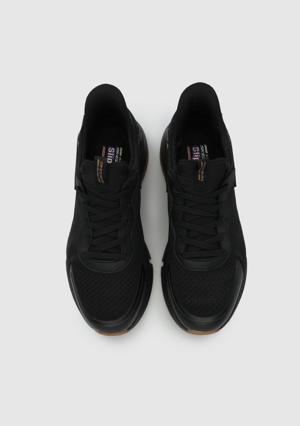 Skechers 118310 BBK BOBS SPARROW FLEX-STEADY EDGE