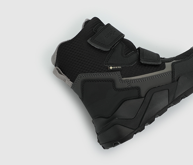 Superfit Siyah-Koyu Gri Erkek Çocuk Outdoor Bot