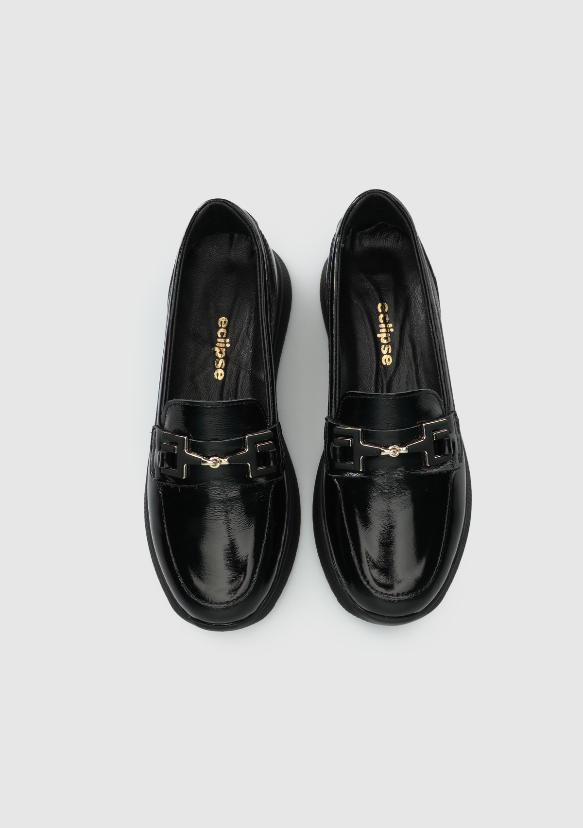 Siyah Deri Kadın Ayakkabı - Görsel 6