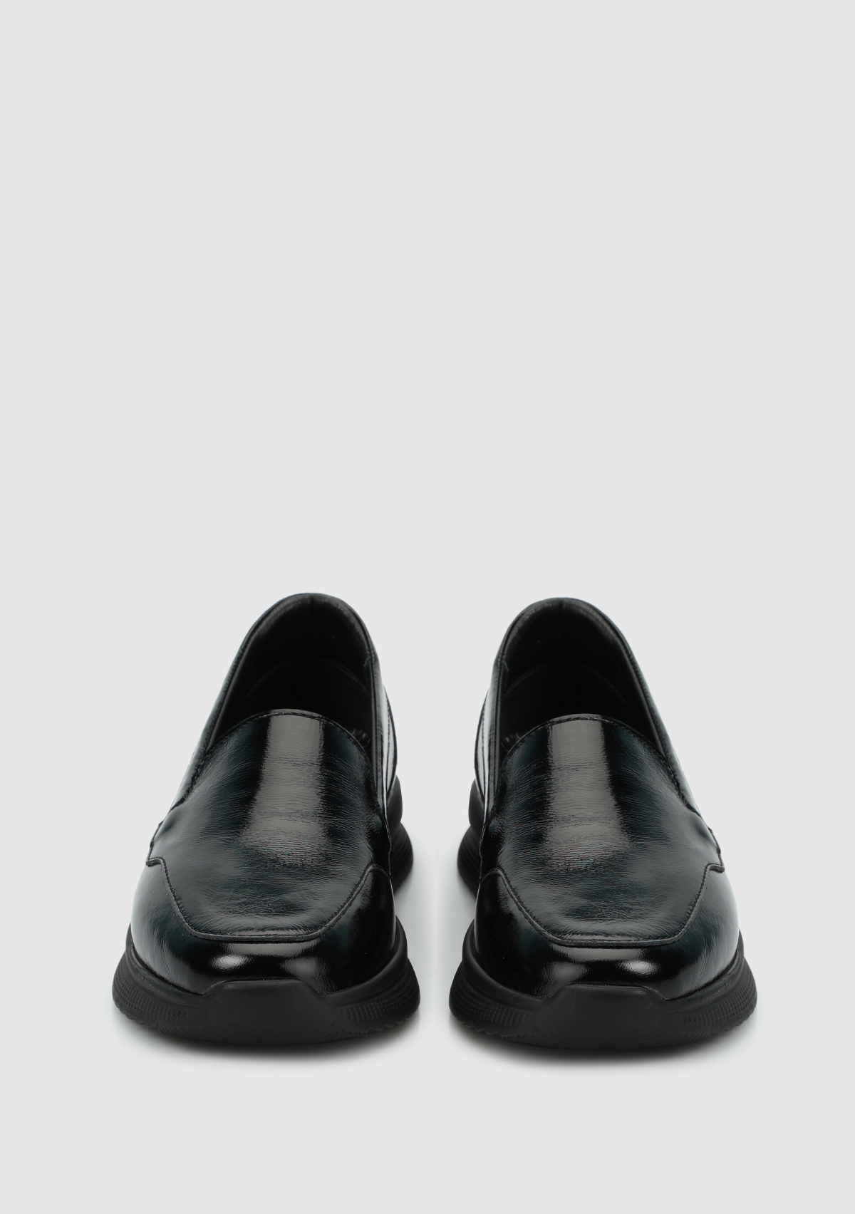 Siyah Deri Kadın Ayakkabı - Görsel 4