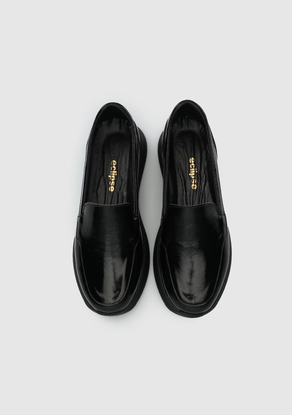 Siyah Deri Kadın Ayakkabı - Görsel 6