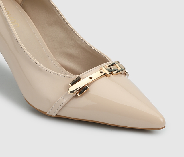 Bej Kadın Ayakkabı - Görsel 6