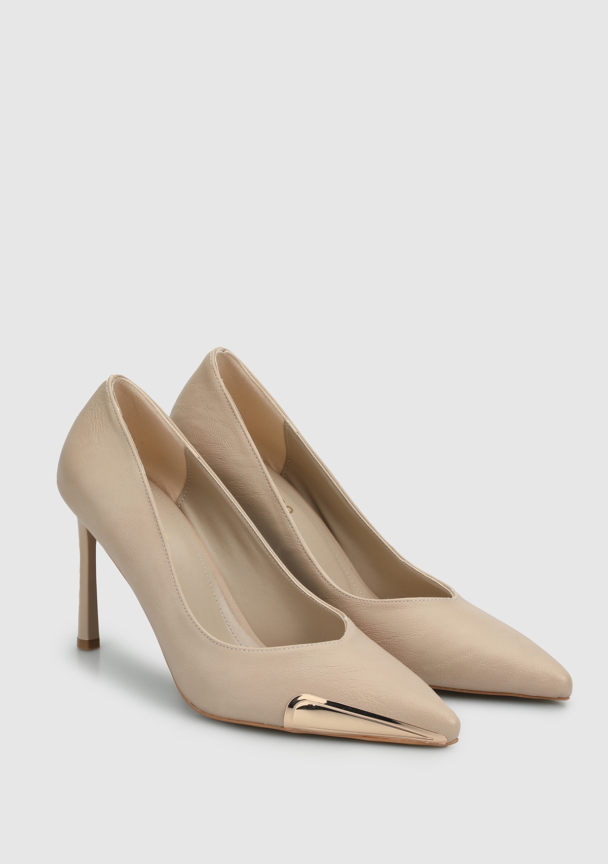 Bej Kadın Ayakkabı - Görsel 3