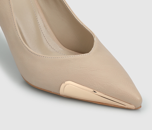 Bej Kadın Ayakkabı - Görsel 6