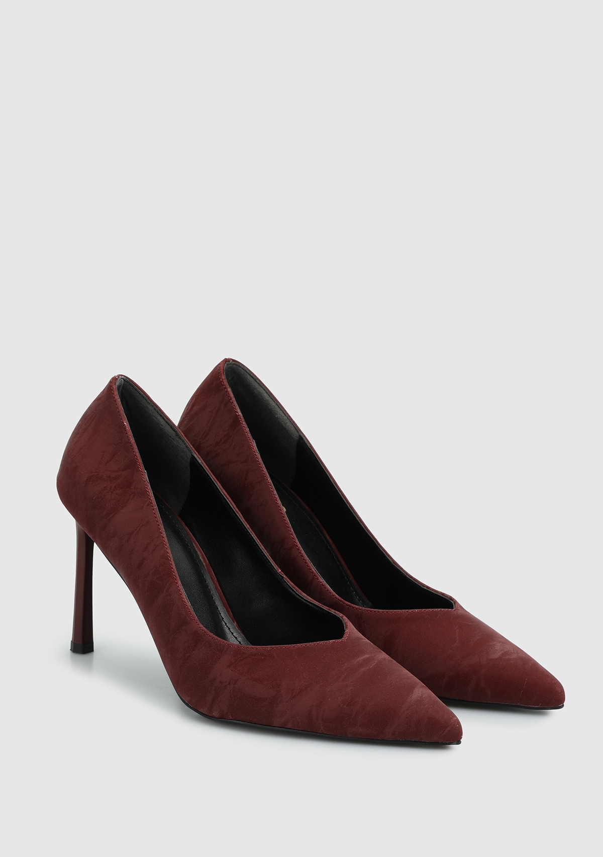 Bordo Kadın Ayakkabı - Görsel 3