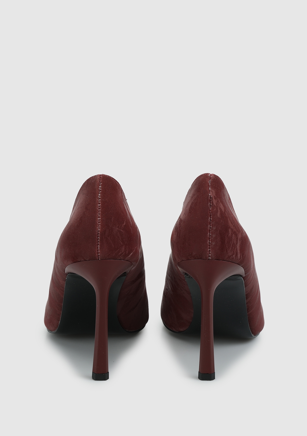 Bordo Kadın Ayakkabı - Görsel 5