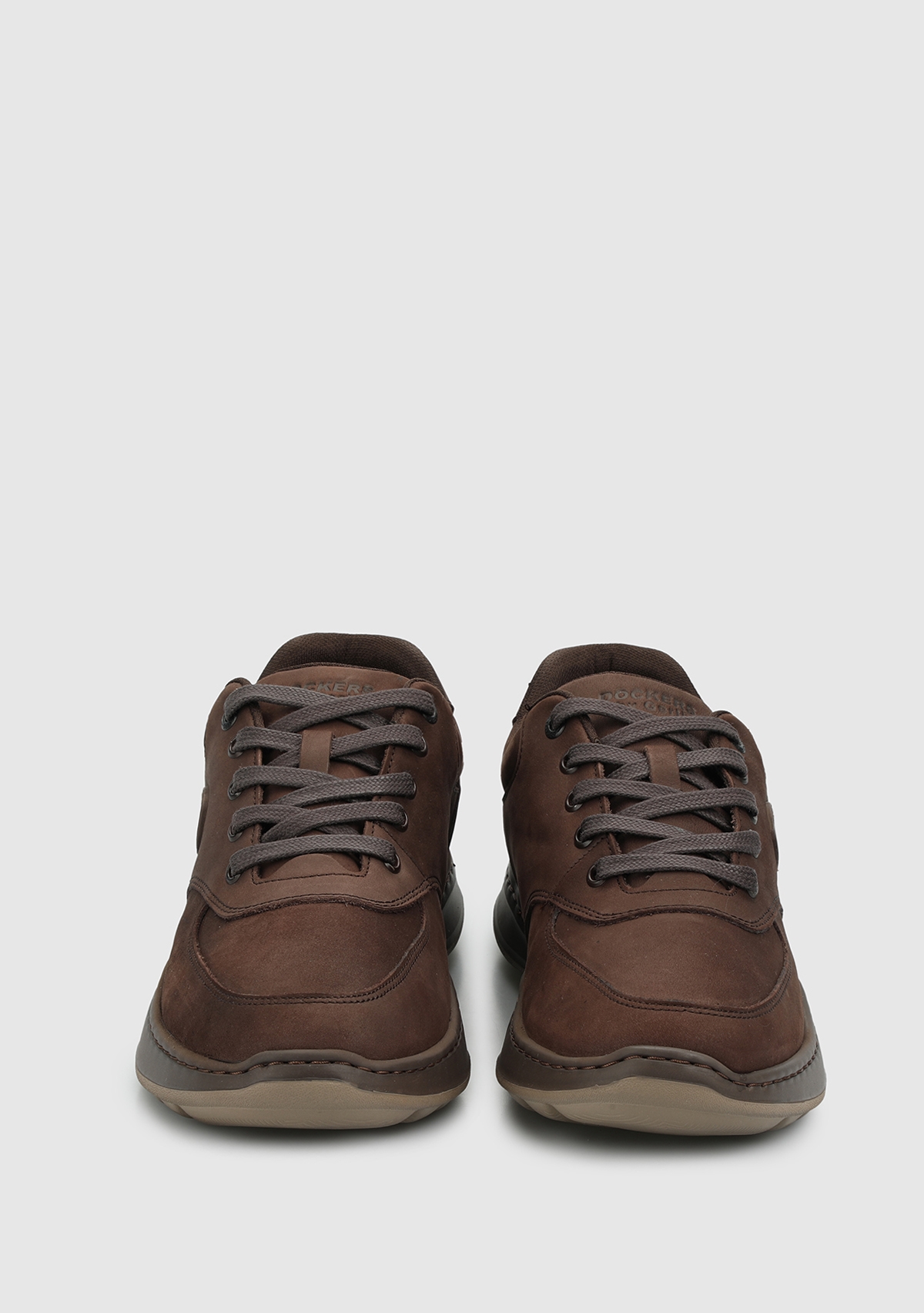 Kahve Deri Erkek Sneaker - Görsel 4